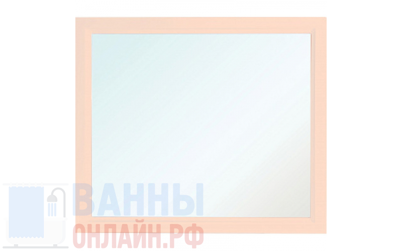 Зеркало Bellezza Милан 90 бежевое