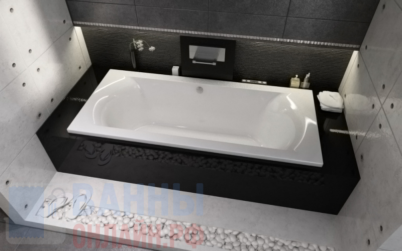 Акриловая ванна Riho Lima 190x90 без гидромассажа BB4800500000000