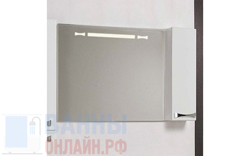 Зеркало-шкаф Акватон Диор 100 белый