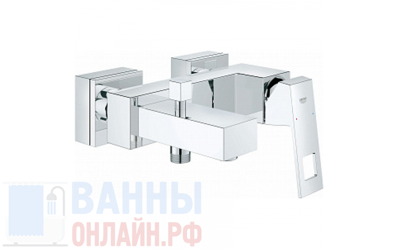 Смеситель Grohe Eurocube 23140000 для ванны с душем
