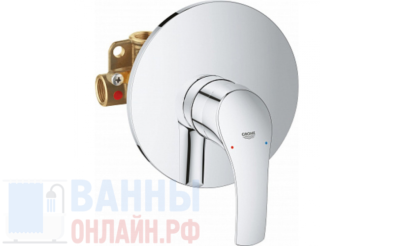 Смеситель Grohe Eurostyle New 33556002 С ВНУТРЕННЕЙ ЧАСТЬЮ, для душа