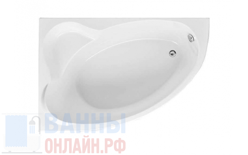 Акриловая ванна Aquanet Mayorca 150x100 L