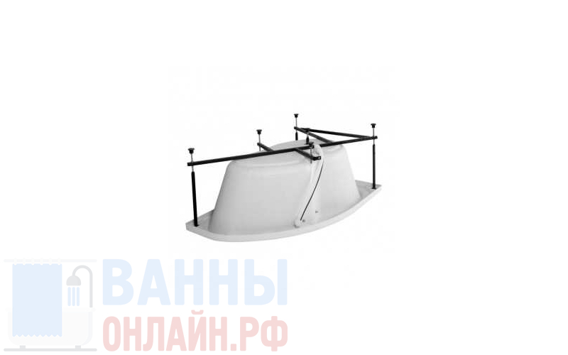 Каркас сварной для акриловой ванны Aquanet Capri 170x110 R