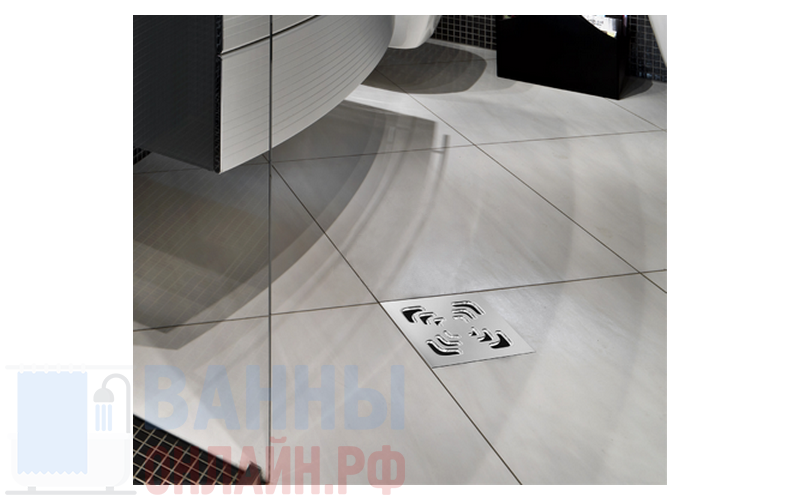Точечный трап PESTAN Confluo Standard  Square  13000005