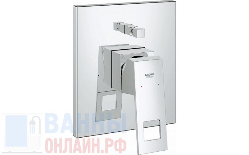 Смеситель Grohe Eurocube 19896000 для ванны с душем