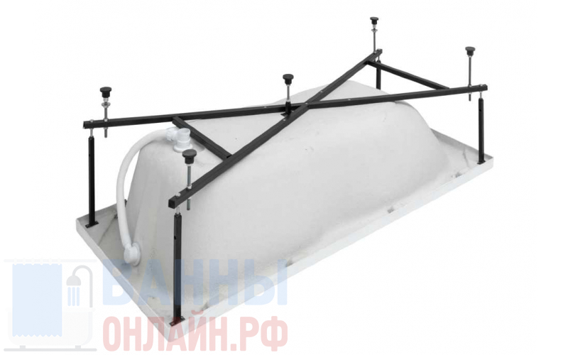 Каркас сварной для акриловой ванны Aquanet Riviera 180x80
