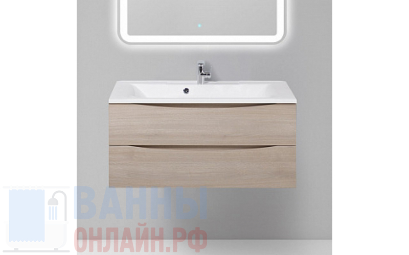 Тумба с раковиной BelBagno Marino 100 rovere grigio