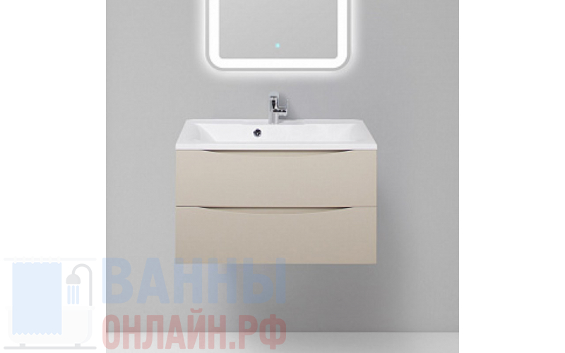Тумба с раковиной BelBagno Marino 80 crema opaco