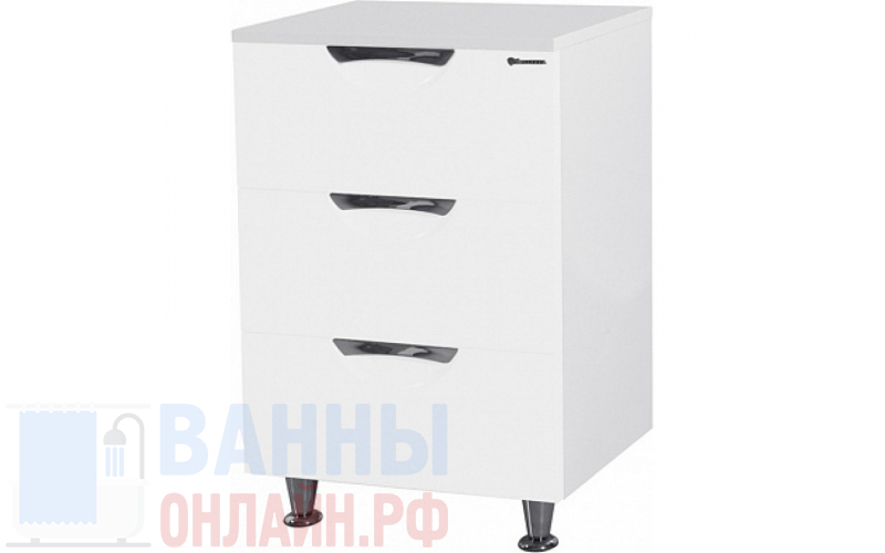 Тумба Bellezza Лагуна 60 белая