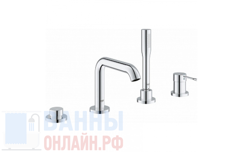 Смеситель Grohe Essence New 19578001 на борт ванны