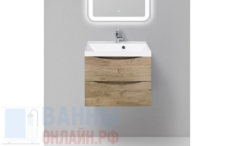 Тумба с раковиной BelBagno Marino 60 rovere nature