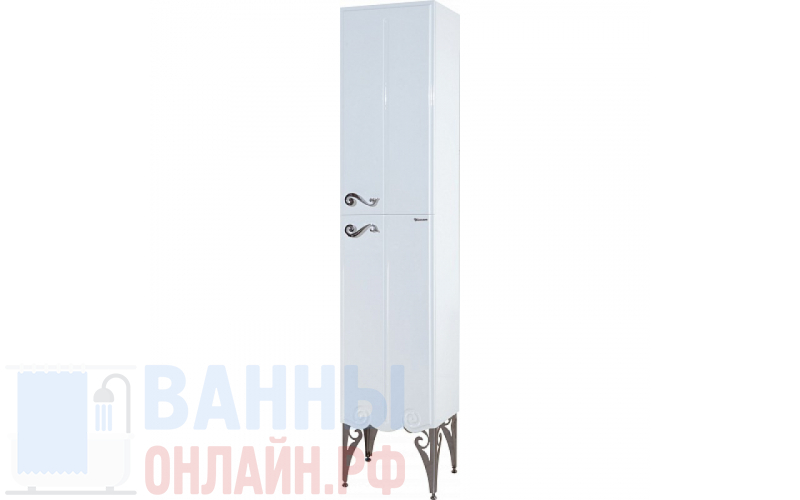 Шкаф-пенал Bellezza Эстель 40 R белый