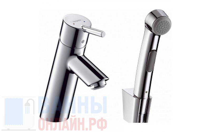 Смеситель Hansgrohe Talis S2 32140000 для раковины с гигиеническим душем