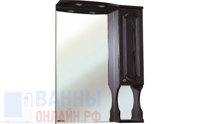 Зеркало-шкаф Bellezza Камелия 65 R венге