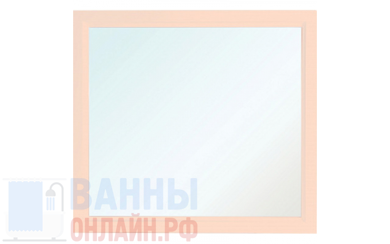 Зеркало Bellezza Милан 80 бежевое