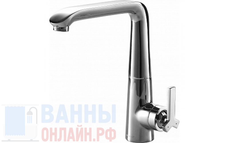 Смеситель Bravat Waterfall F773107C для кухонной мойки
