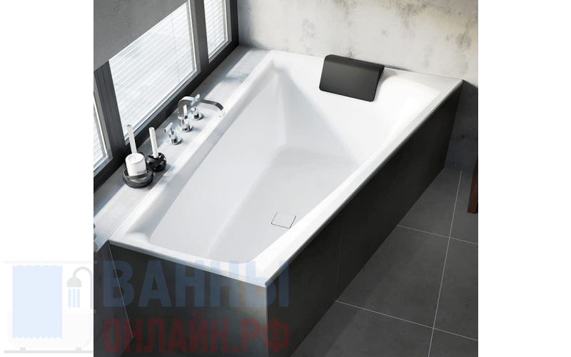 Акриловая ванна Riho Still Smart L 170x110 без гидромассажа BR0400500000000