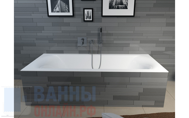 Акриловая ванна Riho Linares 190x90 без гидромассажа BT4800500000000