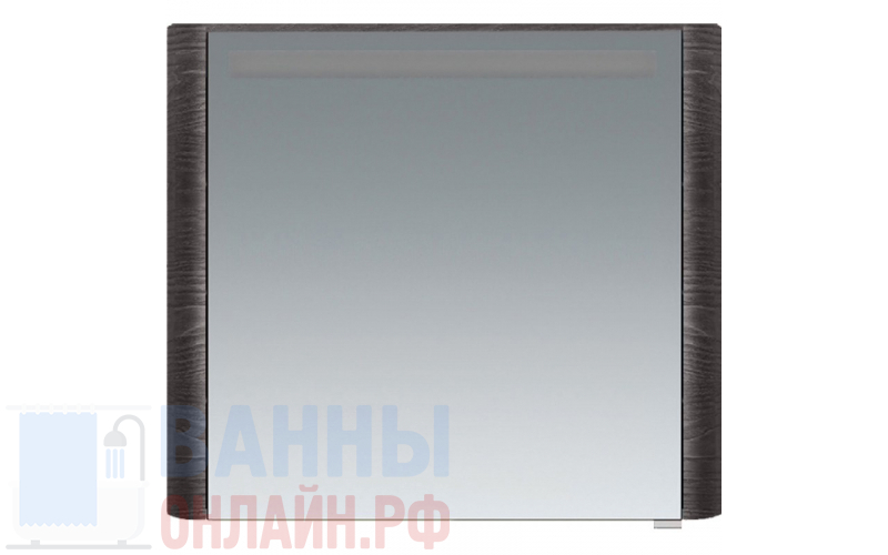 Зеркало-шкаф Am.Pm Sensation 80 L табачный дуб
