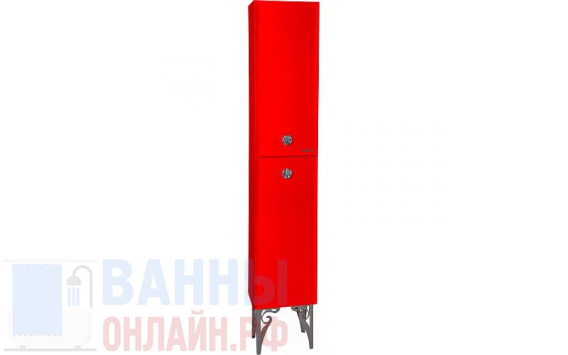 Шкаф-пенал Bellezza Луссо 35 R красный