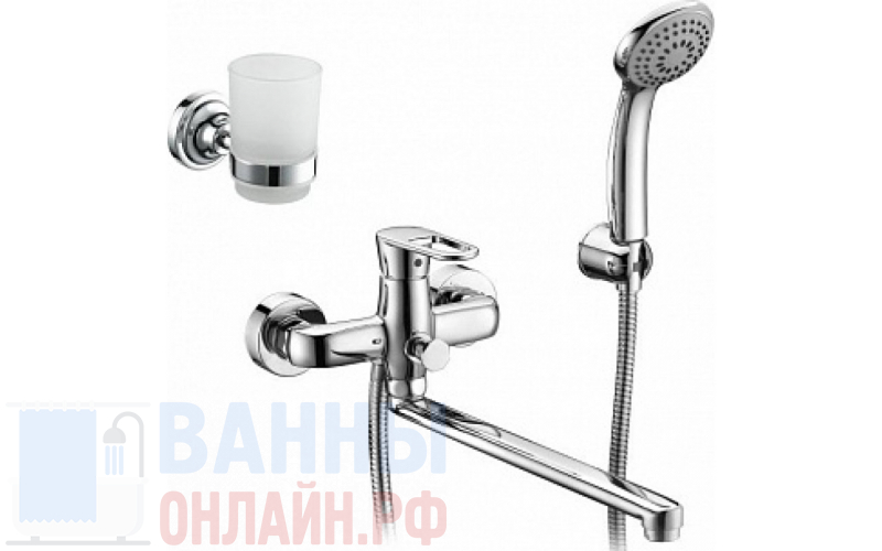 Смеситель Elghansa Ecoflow Beta 5350205-set3 для ванны с душем