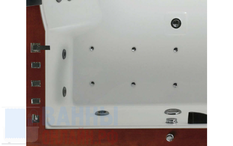 Акриловая ванна Gemy G9052 II O L