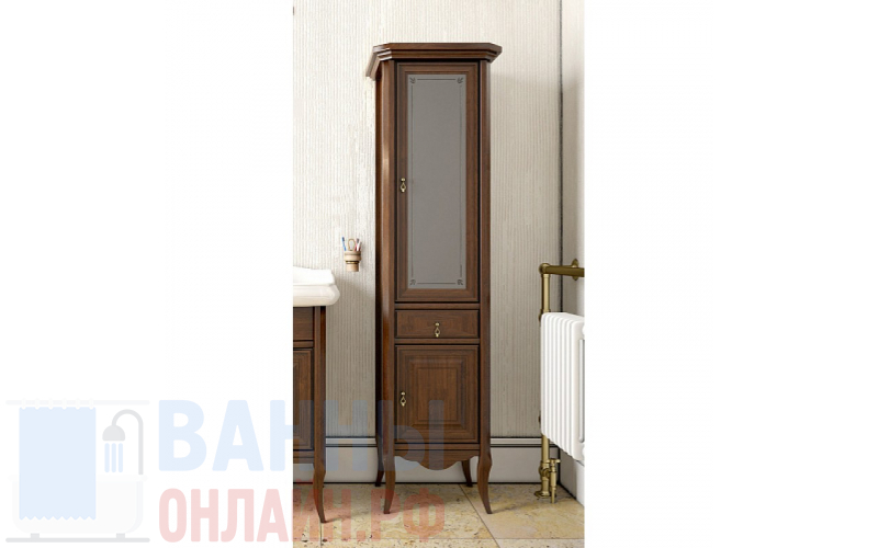 Шкаф-пенал Opadiris Лоренцо 45 R светлый орех