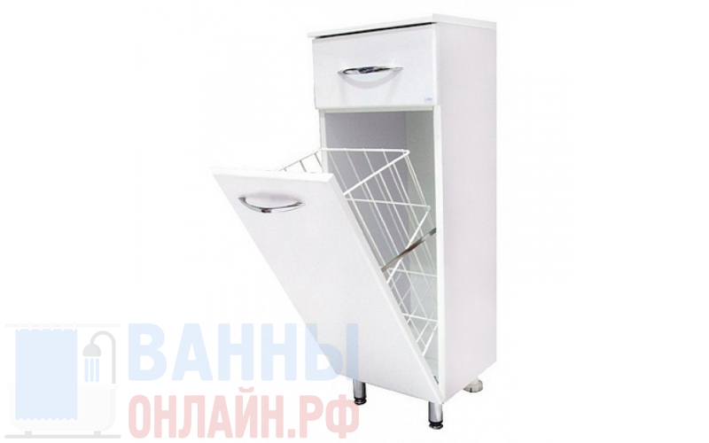Тумба Onika Каприз 30.17 с 1 ящиком и бельевой корзиной