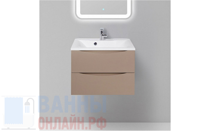 Тумба с раковиной BelBagno Marino 65 capucino lucido