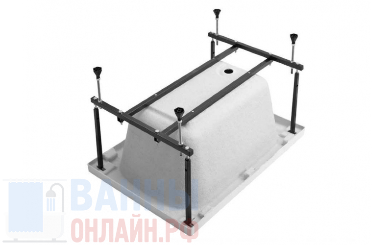 Каркас разборный для акриловой ванны Aquanet Seed 100