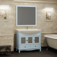 Мебель для ванной Opadiris Омега 90 голубая фото 1