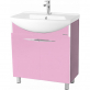 Мебель для ванной Bellezza Глория Гласс 65 розовая фото 2