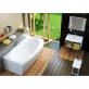 Мебель для ванной Ravak Evolution 70 белая, с полотенцедержателем фото 4