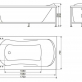 Металлический каркас для акриловой ванны BelBagno BB103-170-75-MF фото 5