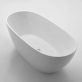 Отдельностоящая, овальная акриловая ванна,1500x750x590 BelBagno BB81-1500   Bianco фото 1