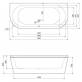 Передняя панель для акриловой ванны Cezares METAURO-wall-180-SCR 1800x50x400 фото 3