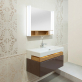 Мебель для ванной Jacob Delafon Terrace 80 коричневый лак фото 1