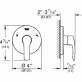 Переключатель потоков Grohe Eurosmart 19972002 на три потребителя фото 2