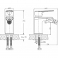 Смеситель для раковины KAISER Thin 55211 фото 9