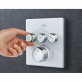 Термостат Grohe Grohtherm SmartControl 29157LS0 для ванны с душем, moon white фото 2