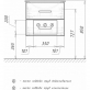 Мебель для ванной Comforty Парма 60 фото 2