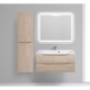 Мебель для ванной BelBagno Marino 100 rovere grigio фото 2