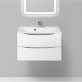 Тумба с раковиной BelBagno Marino 75 bianco lucido фото 1