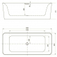 Панель фронтальная для акриловой ванны Santek Ибица XL 160х100 см левая фото 3
