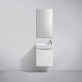 Тумба с раковиной BelBagno Mini 50 bianco lucido правая фото 2