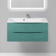Тумба с раковиной BelBagno Marino 100 patinato mirto фото 1