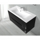 Тумба с раковиной BelBagno Marino 120 nero lucido фото 3