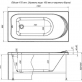 Панель фронтальная для акриловой ванны Santek Ибица 150х100 см левая фото 3