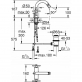 Смеситель Grohe Atrio New 24027DC3 для биде фото 2