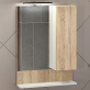 Зеркало-шкаф Comforty Рига 60 дуб сонома фото 1